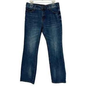 AEROPOSTALE Men’s Blue Jeans Sz W32”/L30” Actual Inseam 29.5” Slim Boot Pockets